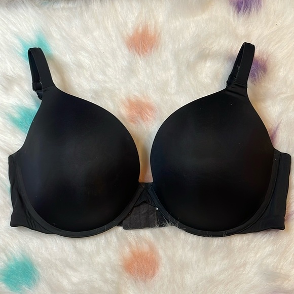 Cacique Black Modern Lightly‎ Lined Bra Size 44DDD - Picture 1 of 5
